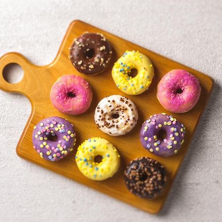 Royton Sapporo Hotel Kültér fotó A selection of doughnuts